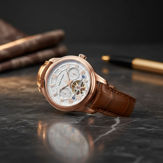 Sprezzatura Day Date Tourbillon Automatic - Brown