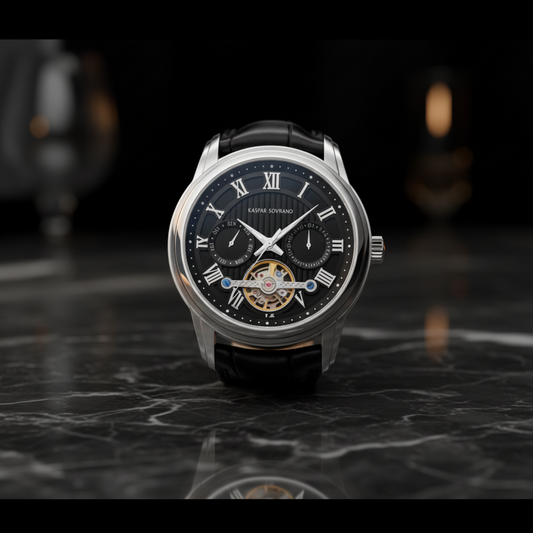 Sprezzatura Day Date Tourbillon Automatic - Black
