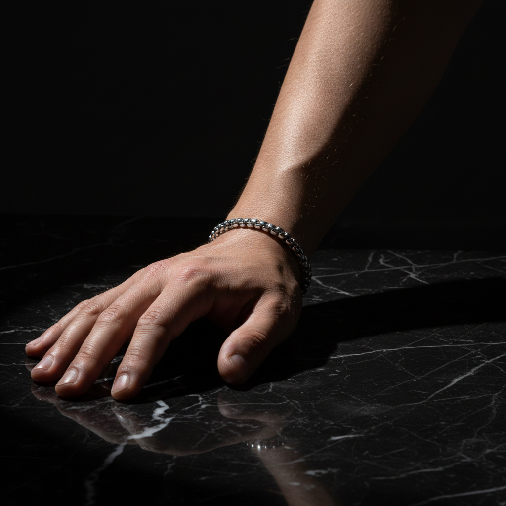 Sovrano Link Sterling Silver Bracelet
